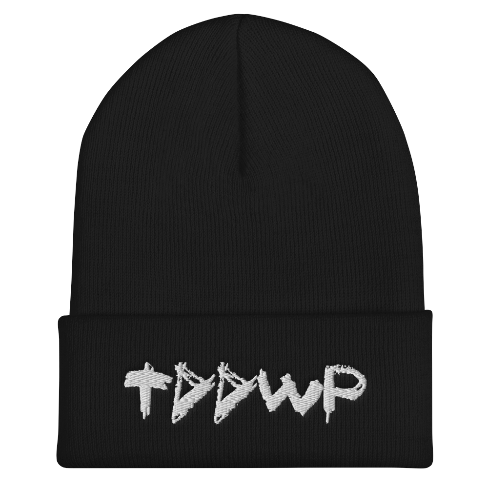 Cuffed TDDWP Embroidered Beanie