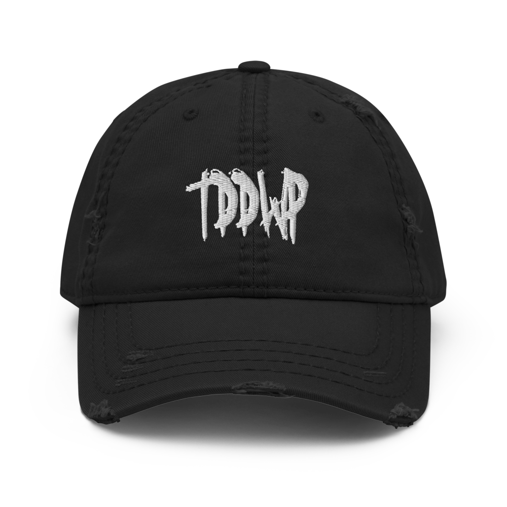 Embroidered TDDWP Distressed Cap