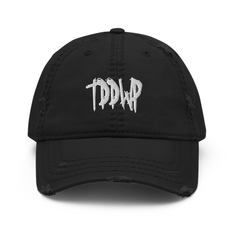 Embroidered TDDWP Distressed Cap