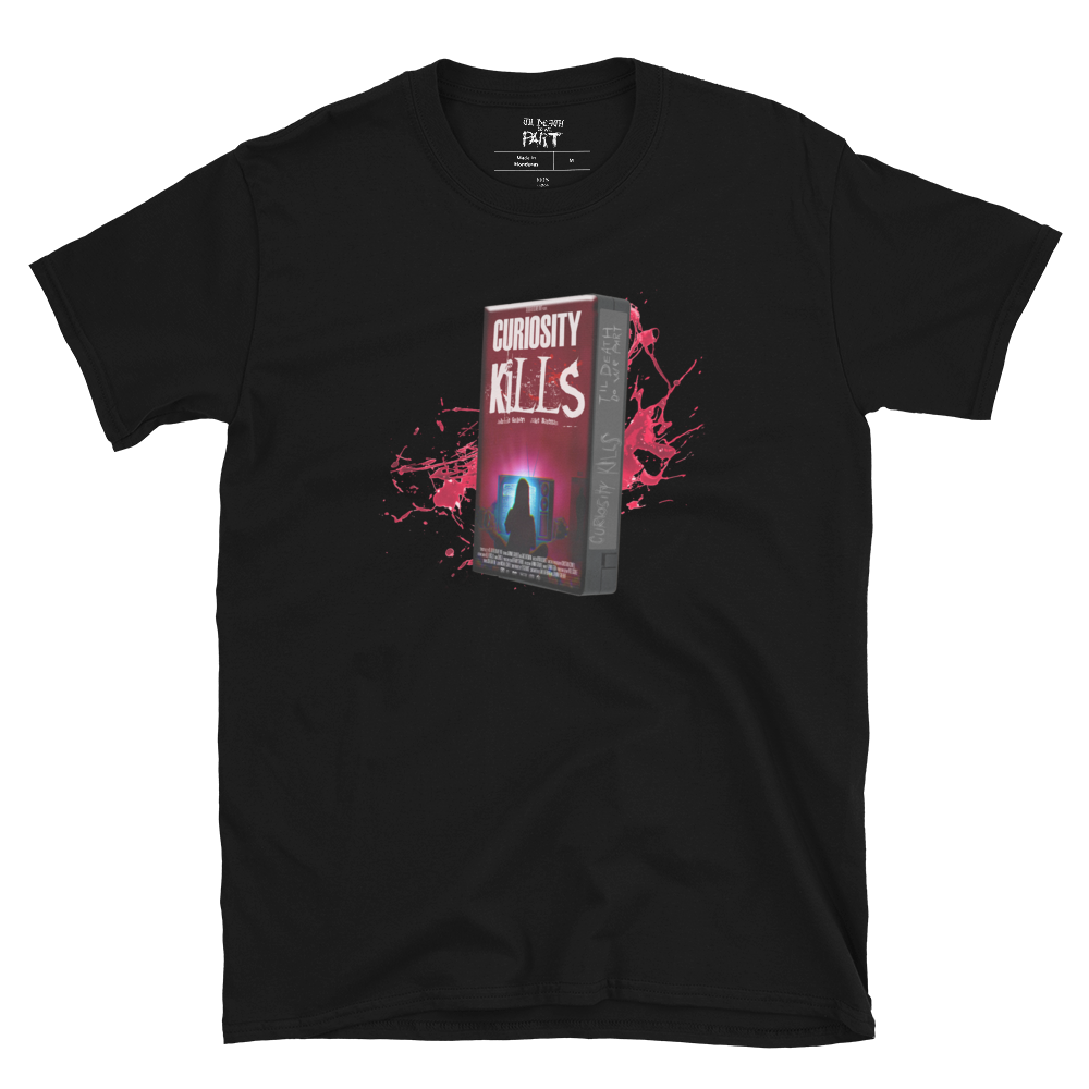 Curiosity Kills VHS Short-Sleeve Unisex T-Shirt